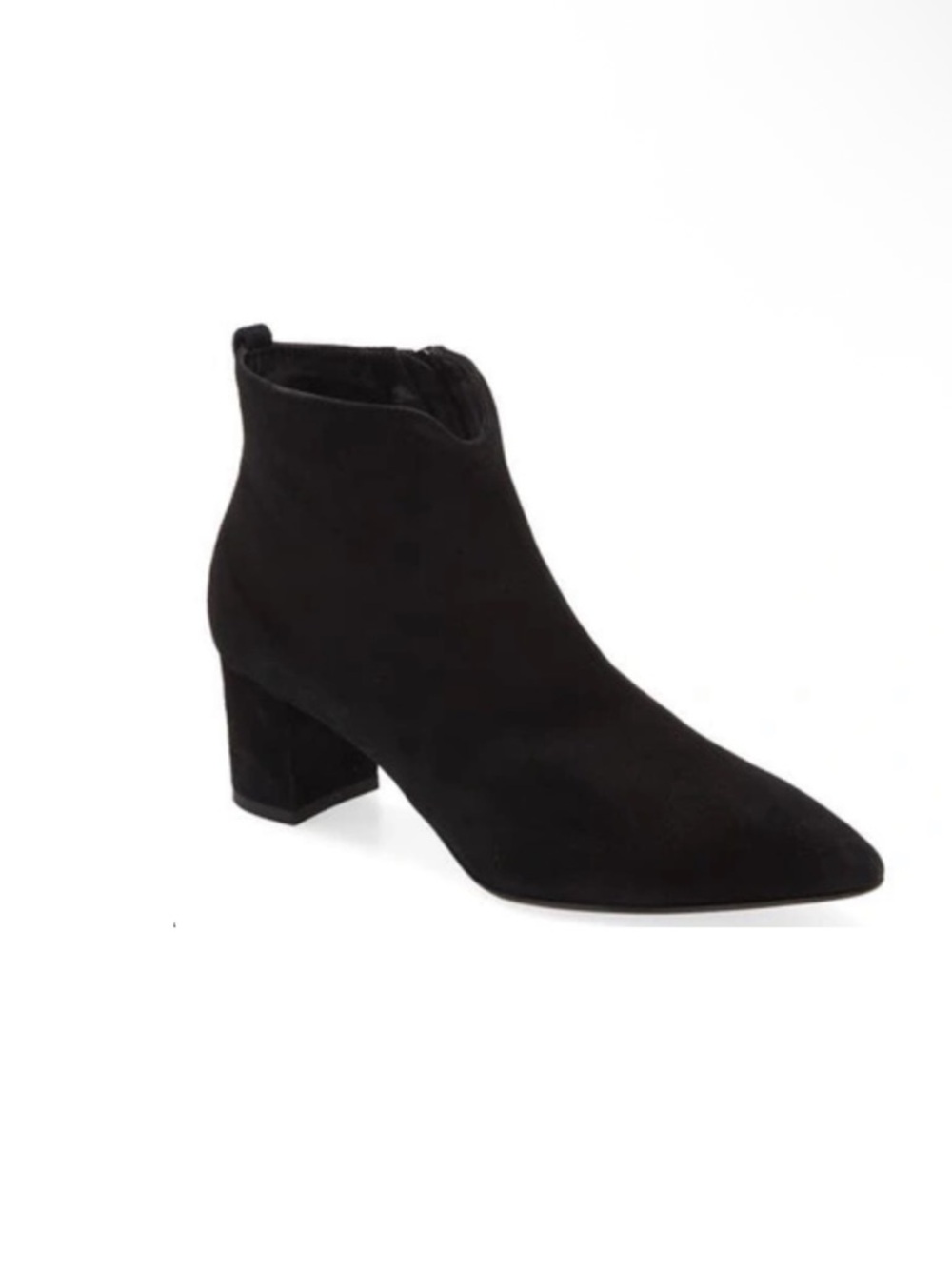 AGL Notch bootie black Suede leather Ankle boots 37